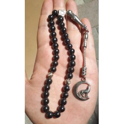 Grey Wolf Hematite Tesbih | Turkish Heritage | Natural Stone Grey Wolf Hematite Tesbih | Turkish Heritage | Natural Stone